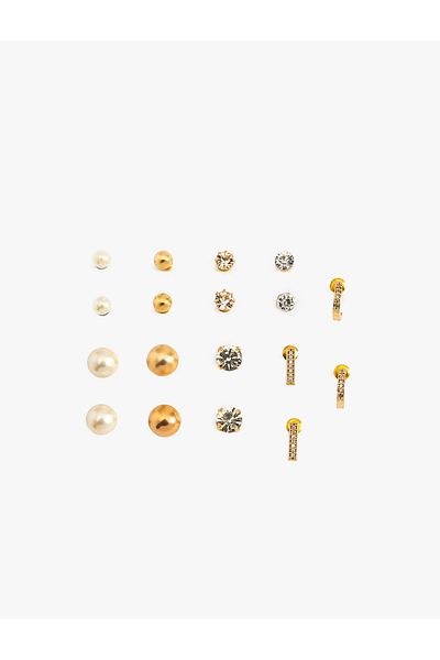Koton Ball Earrings Set of 9