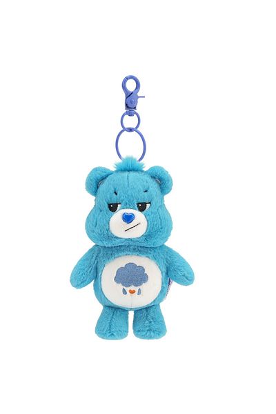 Choice Blue Sanrio Plush Kawaii Carebears Rainbown Bear Plush Anime Hobby Toy Keychain Bag Pendant With Sou