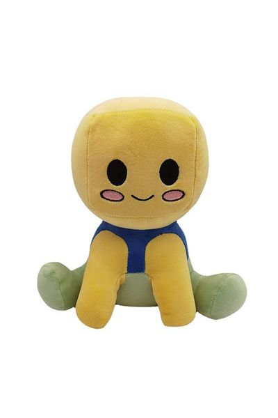 Choice 20cm 2023 New Blox Buddies Plush Toys Cartoon Girl Black With Hat Yellow Decorative Doll Home Room G