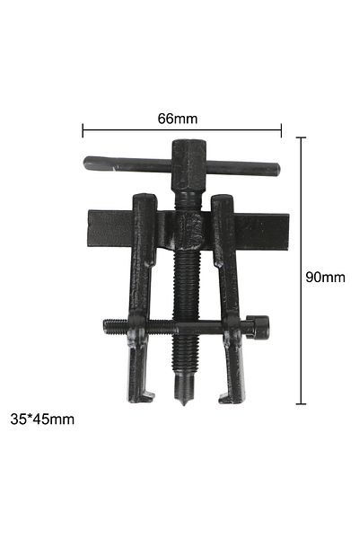 Choice 35x45mm Gear Puller Black Plated Two Jaws Auto Accessories Car Removal Tools Forging Extractor Insta