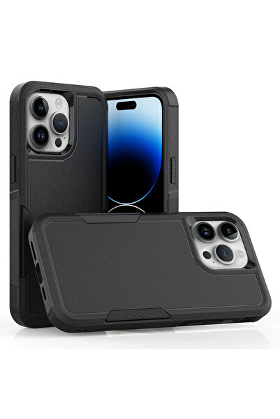 Choice جراب هاتف أسود مقاوم للصدمات لهاتف iPhone 11 من Armor لهاتف IPhone 17 ...