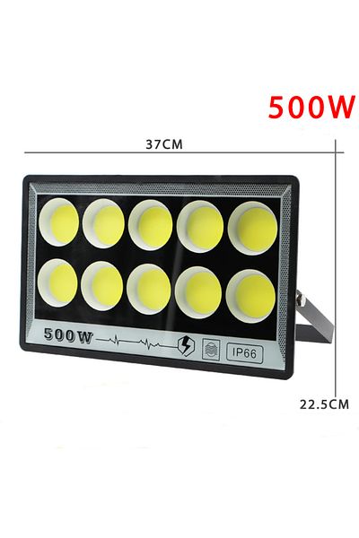 Choice Cold White Cob 500w Led Floodlight 50w 100w 200w 300w 400w 500w 220v Spotlight Ip65 Waterproof Lamp