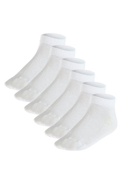 FALKE Kinder Sneakersocken, 6er Pack - Happy, Kurzsocken, einfarbig