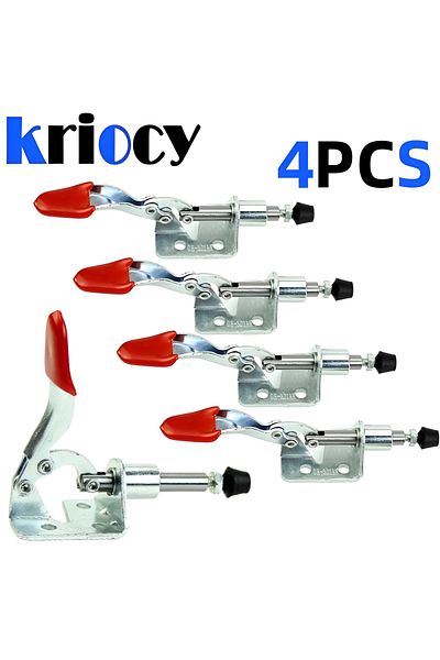 Choice 4 Pcs 1/2/3/4pcs Gh-301am Quick Release Toggle Clamp 45kg-99lbs Clamping Force Push-pull Clamps Plun