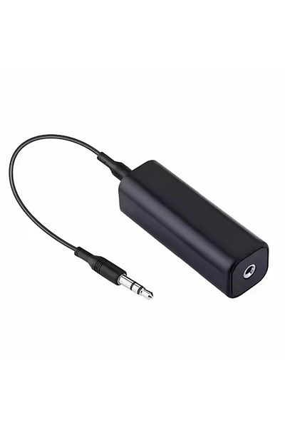 Choice 1pcs Speaker Line 3.5mm Aux Audio Noise Filter Ground Loop Noise Isolator Eliminate For Car Stereo A