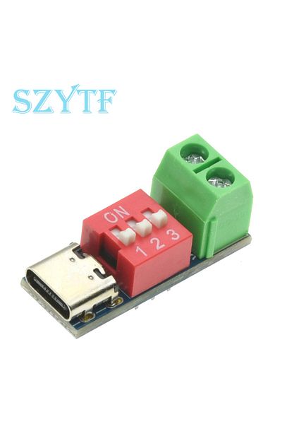 Choice Type-c Type-c Pd Qc Trigger 5v~20v Dial Code Adjustment Dc Voltage Power Module Dial Adjustment Volt