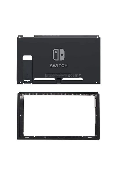 Mairuige C Switch Case Black Rear Back Cover Replacement Housing Shell Case Bottom For Nintendo Switch Acc.