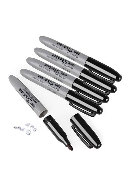 Choice 2 Pcs Durable Diversion Safe Marker Pen - Discreet Hidden Storage for Small Valuables - Perfect Fun
