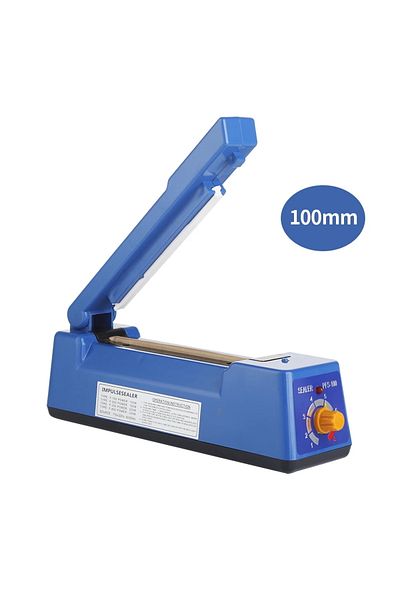 Choice Us Plug 110v 100mm Electric Heat Bag Sealing Machine Plastic Bag Sealer Hand Press Food Seal Plastic