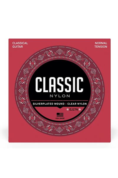 Choice Classical Ej27n Ej27n Nylon Guitar Strings Classical Guitar Strings Silver Plated Wrap Nylon Core Cl