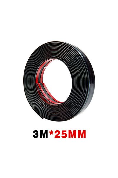 Choice 3m - 25mm 3m/5m Exterior Car Chrome Body Strip Bumper Styling Trim Sticker Auto Door Protective Moul