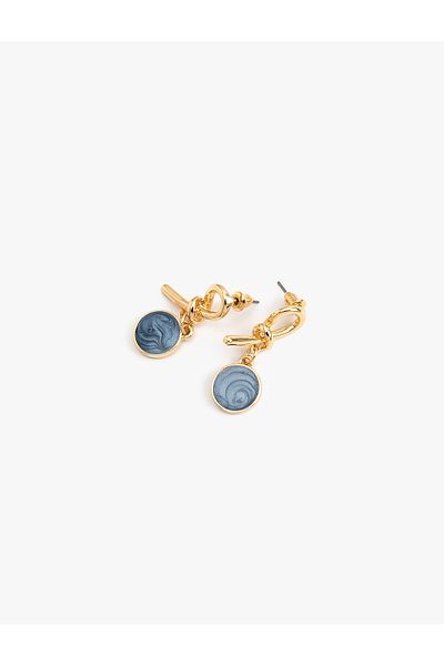 Koton Colorful Jewelled Dangle Earrings