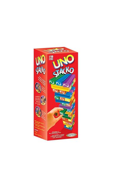 Choice UNO Stacko Card Board Games Family Entertainment Party Early Education Puzzle Stackoed Blocks Toy...