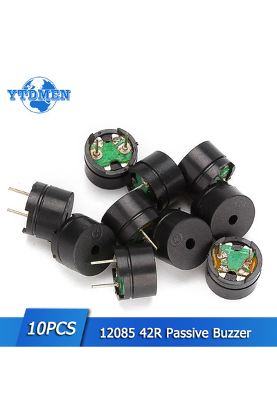 YTDMEN 10 قطع من الطنان السلبي 12MMx8.5MM 12085 42R المقاومة 3V 5V 9V 12V في ...