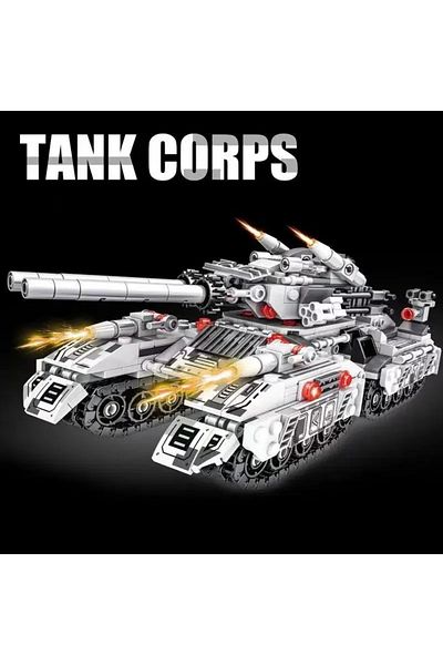 Choice No Box Ww2 Military Vehicle Tank 8in1 Airplane Truck Model Building Blocks Diy Bricks Kids Construct