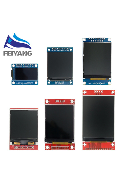 Choice 1.8 TFT TFT Display 0.96 / 1.3 1.44 1.77 1.8 2.0 2.4 Inch IPS 7P SPI H...