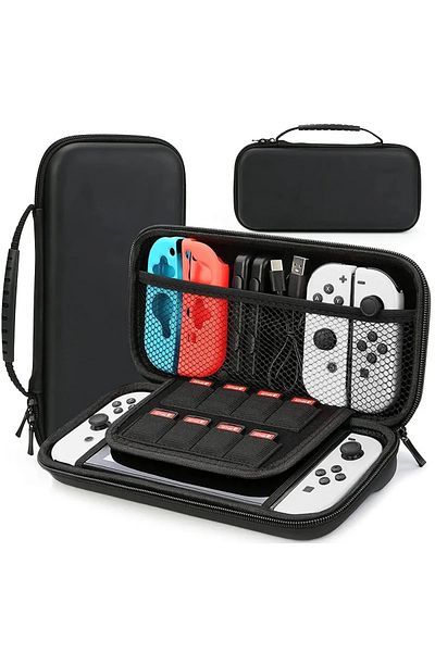 Choice Black Portable Travel Suitcase Compatible With Nintendo Switch And Nintendo Switch Oled Models, Used