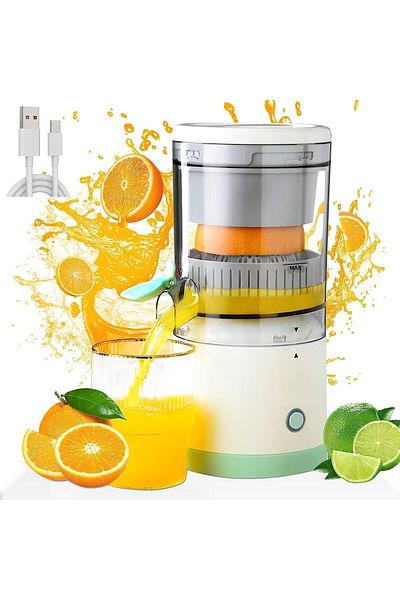 Lumely Portable Electric Fruit Squeezer, Rechargeable,Fine Juicing, Kitchen blender for fruit Juices