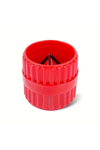 Choice Red 1pc Red Internal External Tube Metal Pipes Heavy Duty Deburring Tool Tubing Chamfer Tool For Pvc