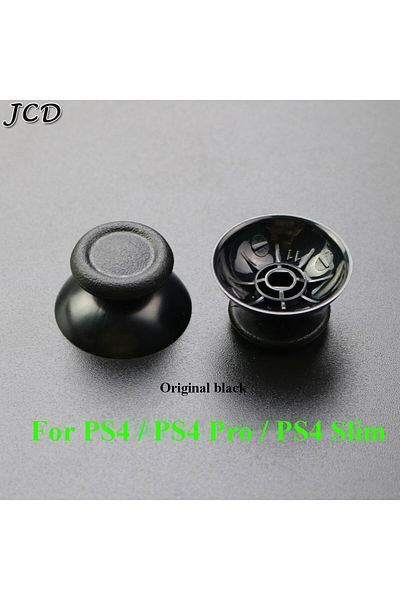 JCD For Ps4 Pro Slim 10pcs Replacement 3d Analog Thumbstick Thumb Stick Mushroom Grip Cap Cover For
