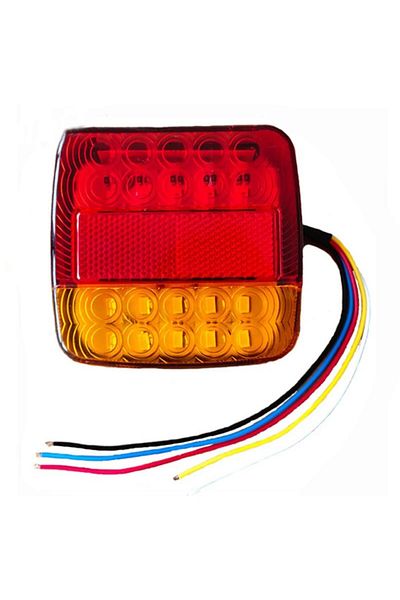 Choice 1 قطعة 20LED 12 فولت مقاوم للماء ومتين لسيارة شاحنة LED ضوء خلفي تحذيري مصباح للمقطورة...