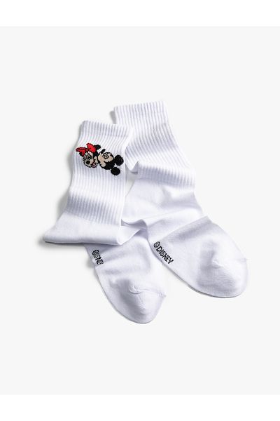 Koton Minnie Mouse Socket Socks Licensed Printed