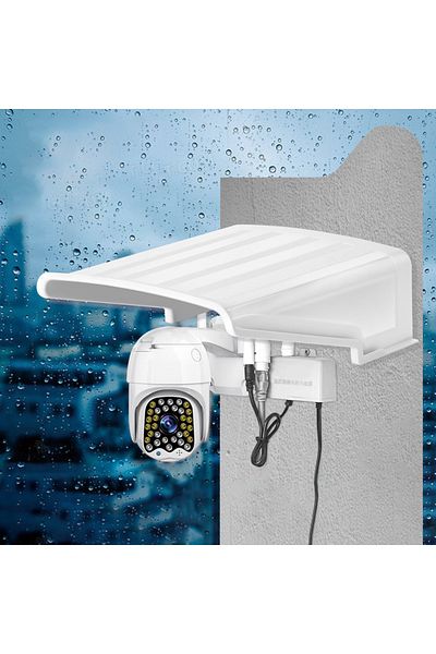 KOQZM Protective Covers Shield Wall Waterproof Rainproof Cover Turret Dome Cameras Protection Box Secur...