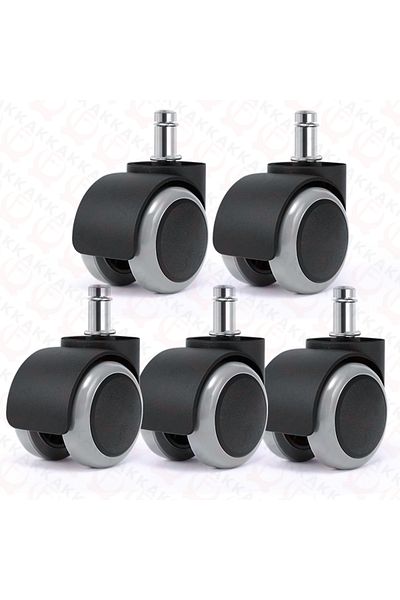Choice 2 Inch Gray Kak 5pcs 2 Inch Universal Swivel Caster Wheels Replacement Gaming Chair Office Chair Cas