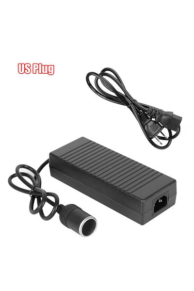 Choice Us Supply Lighter Eu Us Uk Plug Cigarette Lighter Converter 110v/ 220v To 12v 15a Power Adapter Ac/d