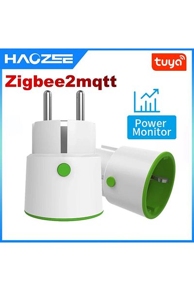 Choice Tuya Smart Zigbee Plug Socket 3680W 16A Power Energy Monitoring Timer Switch EU Outlet Voice Control