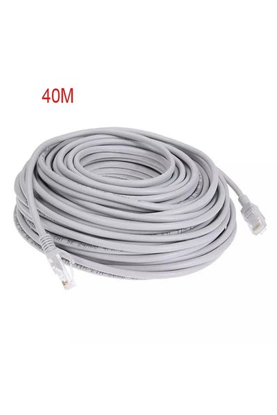 OLOEY 40 متر كابل إيثرنت دي ألتا فيلوسيداد Cat5e Rj45 كابل دي ريد لان إنروتادور دي أوردينادور تصحيح الحبل،