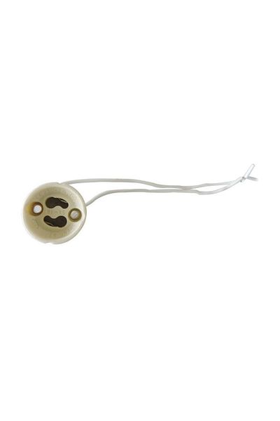 Choice 10pcs 10-50pcs 15cm Gu10 Led Bulb Holder Halogen Lamp Holder Led Lamp Holder Ceramic Body Wiring Soc