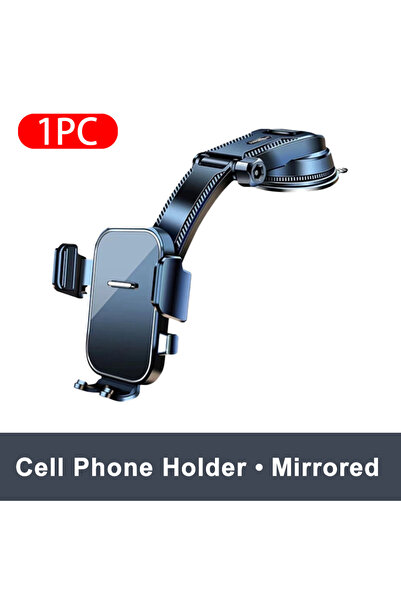 Choice1 حامل هاتف لوحة القيادة للسيارة من نوع SEAMETAL مع مرآة وحامل هاتف محم...