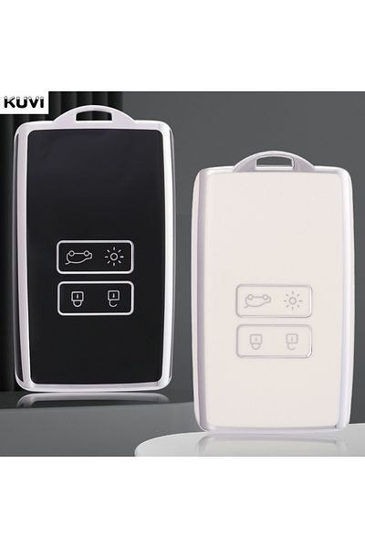 Choice New TPU Car Remote Key Case Cover Shell For Renault Koleos Captur Megane Clio Scenic Talisman Ark...