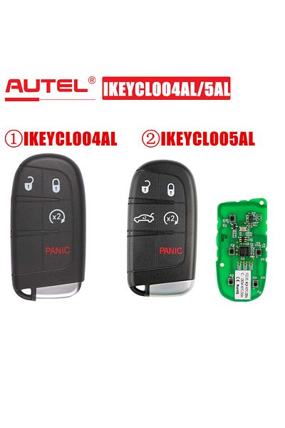 Autel Number 2 For Chrysler Maxiim Ikey Premium Style Universal Smart Key For Chrysler/cadillac/hond