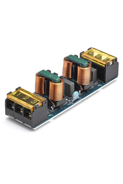 occkic 25a 25a Power Filter Emi High-frequency Two-stage Power Low-pass Filter Board For Power Amplifier Pc