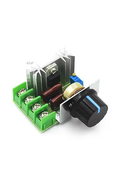 STJF Iron Withs Crews Ac 220v 2000w Scr Voltage Regulator Dimming Dimmers Speed Controller Thermostat