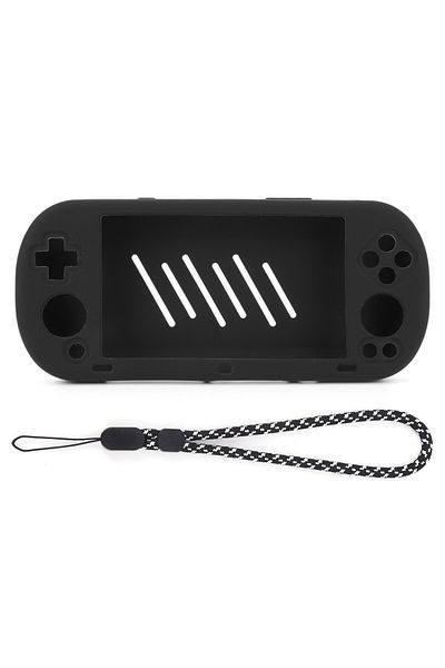 APWIKOGER Black Case Hard Eva Carrying Case For Trimui Smart Pro Handheld Game Console Silicone Protective Cas