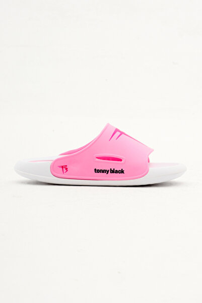 PowerSpeed Çocuk Unisex Pembe Poli Taban Logolu Terlik