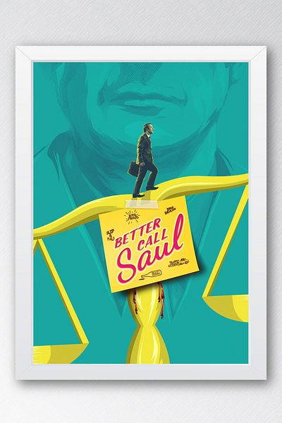 Saturn Pictură înrămată Better Call Saul - Pictură poster Saul Goodman