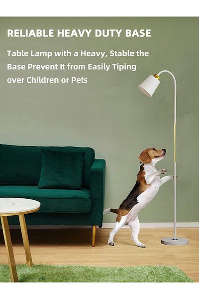 fulina 12w Nordic Minimalist Floor Lamp,3 Lighting Modes,Eye-caring Design, Adjustable 360° Lighting