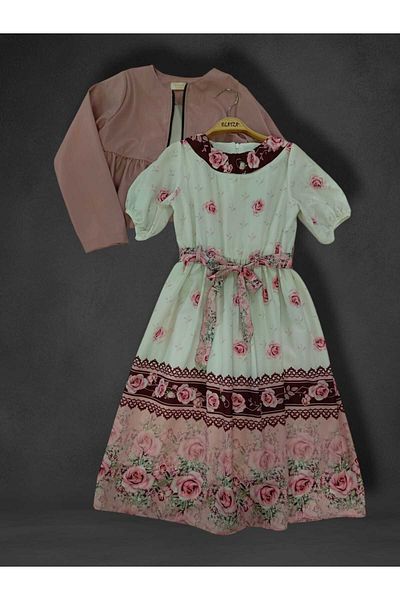 Elayza ROCHIE DE SĂRĂRI PENTRU FETE CU JACHETĂ 2358-59
