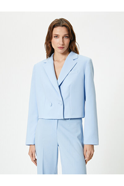 Koton Jachetă Blazer scurtă la două piept