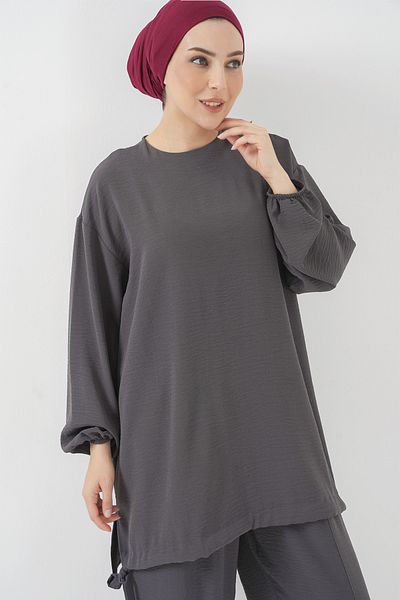 Bigdart Σετ χιτώνα και παντελονιού 6682 Model Anthracite