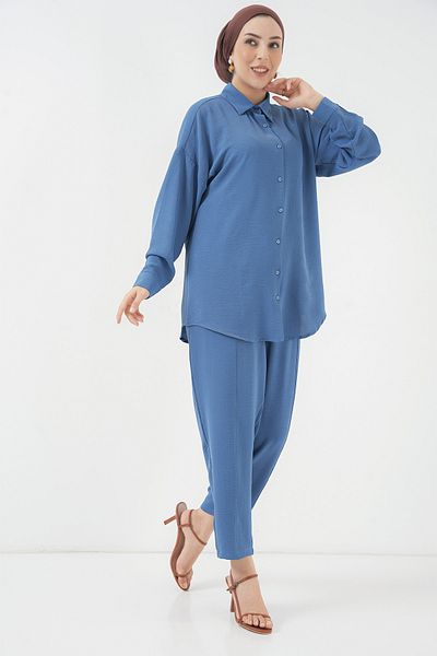 Bigdart Model 6593 - Indigo Oversize Double Set