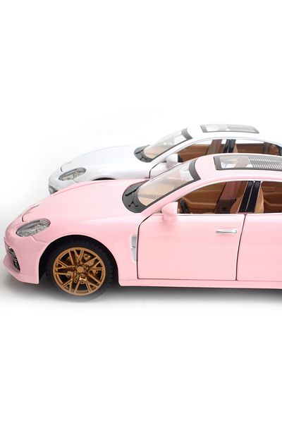 Fab N Funky Porsche Paramela 1:24 Die-Cast Toy Car, 3  Yrs, Interactive with Sound & Light