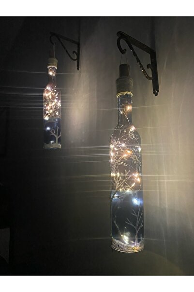 hobby design Decorative hand painted bottle applique lighting fairy led