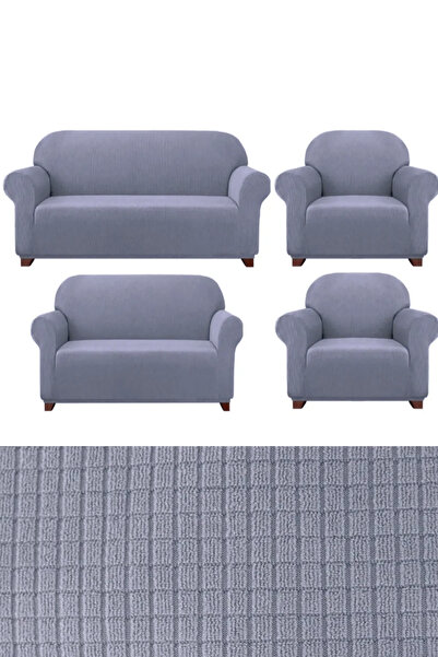 sabirehome 3+2+1+1 Elastic Sofa Set Cover. Sofa Bed Seat Cover Stretch Flexib...