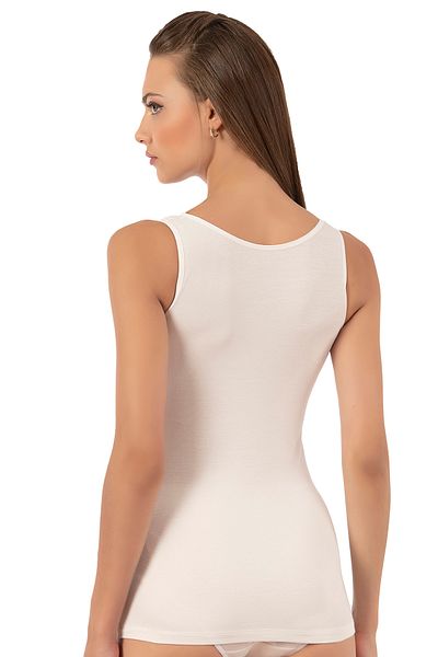 ÖZKAN underwear Özkan 26961 - Εύκαμπτο και μαλακό γυναικείο μονό, βαμβακερό, δαντέλα Modal, χοντρό λουράκι
