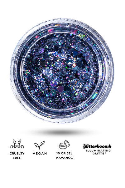 the glitter boomb - Jel glitter - Black Swan